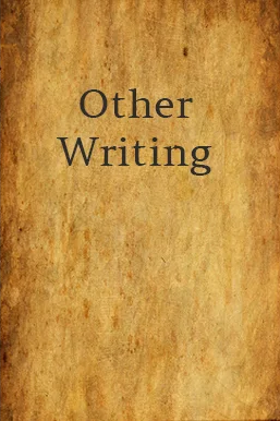 Other Writing book cover